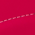 ローズピンク/糸：ピンク/内装：無地（クリーム）/背中面：ピンク